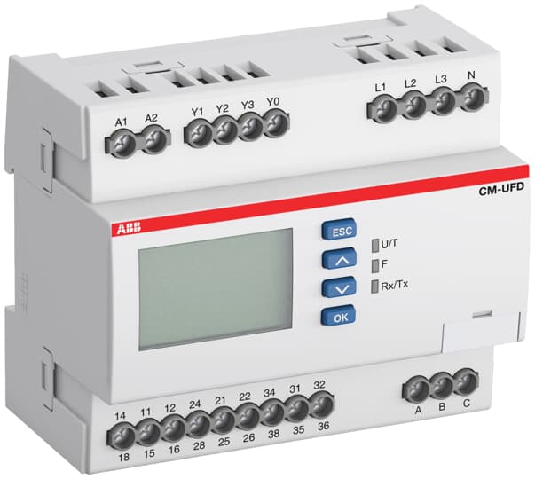 Relè di interfaccia Cm-Ufd M22M Cei 0-21 Modbus - ABB CMUFDM22M