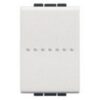 Living Light Deviatore 1P 10 AX 250 Vac, Bianco - BTICINO N4053N