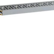 T1-EN 25x60 G Canalina con coestruso morbido modulo 10 feritoia 4, Grigio (2 ML) - BOCCHIOTTI B02577
