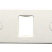 Placca Compact 1 Posto, Bianco Nuvola, System - GEWISS GW24001