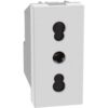 Presa Bipasso P17/11 Bianca 16A Serie MatixGo - BTICINO JW4180