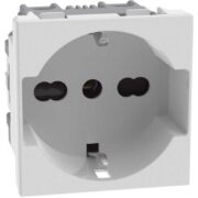 Presa Schuko Bipasso P40 Bianca 16A Serie MatixGo - BTICINO JW4140A16