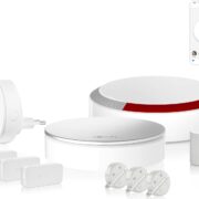 Somfy Protect, Home Alarm Plus, Allarme Casa senza Fili Connesso con Telecamera di Sorveglianza, Compatibile con Google Assistant tramite IFTTT e TaHoma Switch - BFT 2401497+2401491+2401