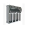 Quadro Da Parete Con Portella Trasparente 22 Moduli Din Per 4 Prese Interbloccate Ip66 - PALAZZOLI 579744