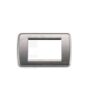 Placca Rondò 3M Idea, Grigio, Alluminio - VIMAR 16763.48
