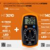 Kit Composto Da Pinza Amperometrica HT3010 E Multimetro Tascabile HT14D - HT ITALIA HA03010D