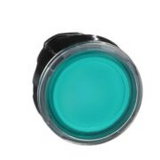 Testa pulsante luminoso Ø22 verde - SCHNEIDER ZB4BW333