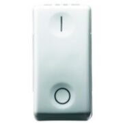 Interruttore Bipolare 250V ac 16AX, Neutro, Simbolo 0/I 1 Modulo System White - GEWISS GW20503