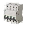 Interruttore Magnetotermico 400V 6Ka, A 4 Poli B, 50A Esecuzione Italia - SIEMENS 5SL64506BB