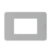 Placca MatixGO 3 Moduli, Grigio - BTICINO JA4803JG