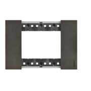 Placca Living Now 3 Moduli Space Materiale Zama - BTICINO KA4803NG
