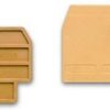 Piastrina terminale per morsetto Beige - CABUR CB111