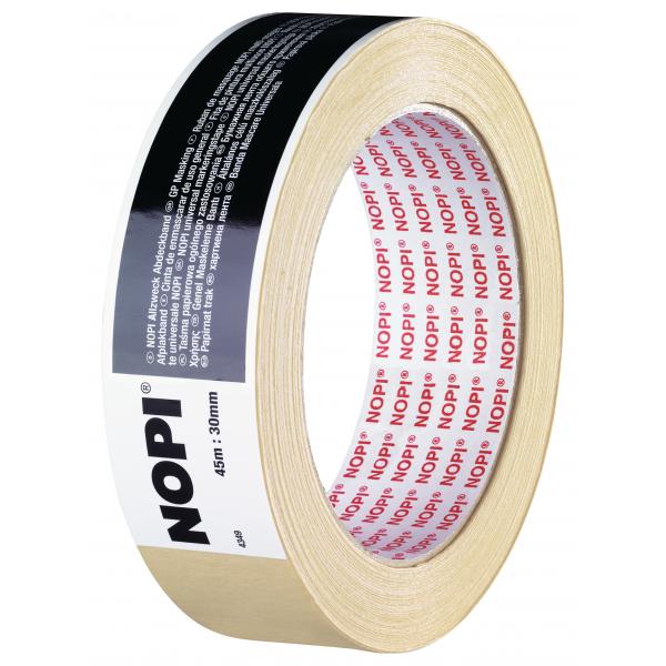 Tesa Nastro Carta Edilizia, NOPI, 19 mm, 50 Metri - VARIO 04349-00000-00