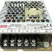 Meanwell Alimentatore 50W 24V, LRS-50-24 a voltaggio costante ideale per Strisce LED - VARIO ET6422