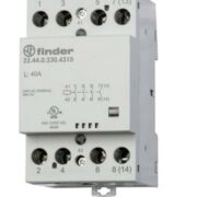Contattore Modulare 40A 4 Contatti NO 230V - FINDER 224402304310
