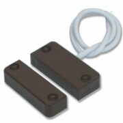 Contatto Magnetico Porte Finestre Serie XM Connessione Linea Bus MPX 2 Fili, Marrone - HILTRON XM58M