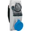 Prese Interruttore Blocco Base Portafusibili 16A/32A Installazione Quadro 50-60Hz IP66/IP67 - PALAZZOLI 490139