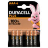 Batteria Alcalina Minitilo AAA Duracell PLUS POWER con tecnologia DURALOCK in blister da 6 - CFG DU0241