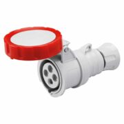Presa Mobile Diritta Hp Ip66/Ip67/Ip68/Ip69 3P+T 32A 380-415V 50/60Hz Rosso 6H Cablaggio A Vite - GEWISS GW62041H
