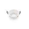 Faretto Orientabile Tondo 12V Bianco Senza Lampada Bianco - LAMPO DIKORTRBISL