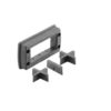 Telaio, Cabtite (sistema ingresso cavi), Poliammide, rinforzata con fibra di vetro, Nero profondo - WEIDMULLER 2583740000