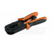 Pinza A Crimpare Per Spine Modulari 4P2C, 4P4C, 6P4C, 6P6C, 8P8C - ALPHA ELETTRONICA 98-162