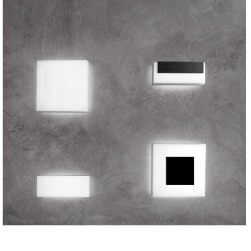 Lampada a Parete o soffitto ART 100 TOP Applique Bianco 10W 3000K - LOMBARDO LL1160013
