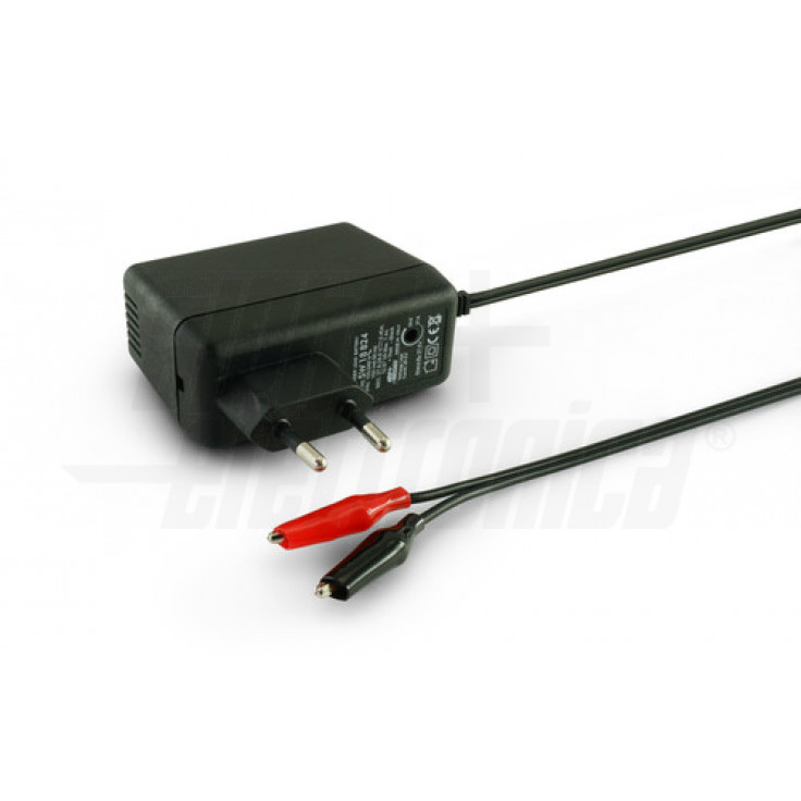 Carica Batteria Piombo + Trim. Pinze 27,6Vdc - 450 Ma - ALPHA ELETTRONICA SW18-82421