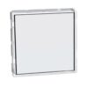 MatixGo Pulsante Targa Portanome 1P (No) 3A 250Vacm Illuminato 2 Moduli - BTICINO J4040