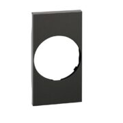 Cover Living Now Torcia Estraibile Articolo K4380 E Prese Standard Tedesco 2 Moduli, Nero - BTICINO KG04