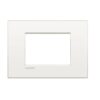 Placca Air 3 Moduli Bianco Puro Materiale Metallo - BTICINO LNC4803BN