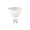 Lampada LED SMD 6W - 230V RGB + 4000K con telecomando infrarossi - LAMPO DIKLED6WRGBW