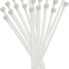 Fascette di cablaggio in Poliammide 6.6 540x7.5 mm 100 pezzi, Colore Bianco (100 PEZZI) - ELEMATIC 5231E