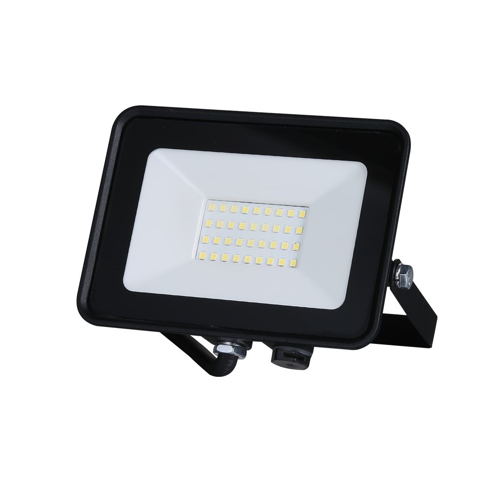 Faro LED Nero 30W bassa tensione 12-24V da Esterno IP65 - LAMPO FADC30WNEBN