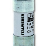 Fusibile Cilindrico 22 x 58 mm Tipo CH22 Curva aM Corrente 125A Tensione 400V - ITALWEBER 1442100