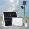 Pannello Solare Faro Led IP65 2000 Lumen 4000K 20W cavo 2mt-2x1 mm2 - LAMPO FS2000BN