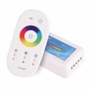 Kit RGBW Radiocomando + Centralina 12-24V a radiofrequenza Gestione Cambia Colore - LAMPO KITRGBWR4