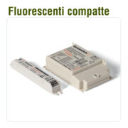 Alimentatore Elettronico per lampade fluorescenti compatte, 2 x 24-55W - TECNOSWITCH BF255MP