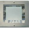 Faretto E27 Quadrato 215x215, Bianco - LAMPO HALLSQUARE/BI