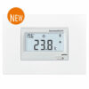 Termostato Touch Da Incasso modello "Tintoretto" Bianco-Antra - TECNOSWITCH TE315BG