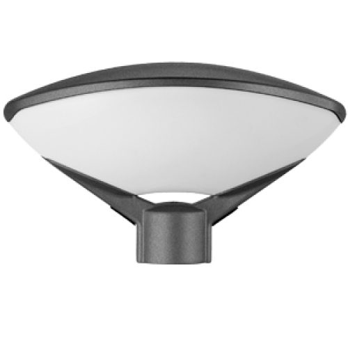 Lampione Teo, Giardino Esterno, Attacco Palo 60 mm, Antracite - MARECO 1016101S