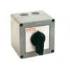 Commutatore di linea quadripolare con manopola 4P 32A in cassetta (dim.75x75) - LOVATO 7GN3275P