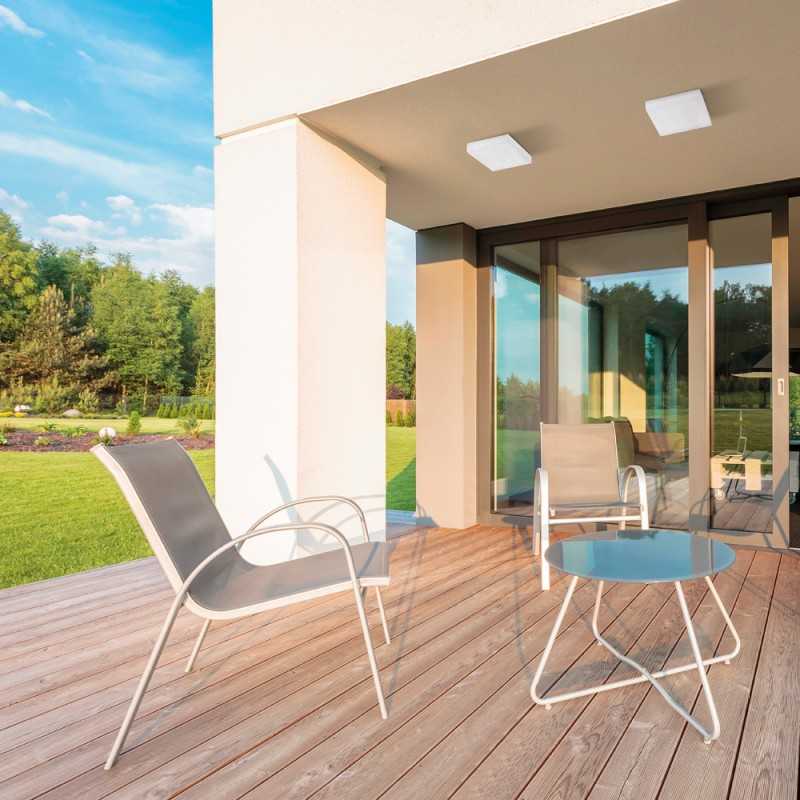 Plafoniera Led 20W 3000K Luce Calda 2200 Lumen Art250 - LOMBARDO LL1161003