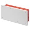 Cassetta Derivazione per pareti in muratura con guida DIN Dimensioni 294x152x75 Coperchio Bianco RAL 9016 - GEWISS GW48007