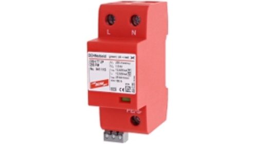 Dehnschield Scaricatore Combinato per reti monofase TT e TN con tensione nominale 230 V (circuito 1+1) - DEHN 941115