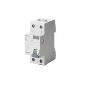 Interruttore Automatico Differenziale, A 2 Poli, Tipo F, Con Breve Ritardo, In: 25 A, 30 Ma, Un Ac: 230 V - SIEMENS 5SV33123