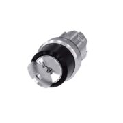 Selettore a chiave RONIS, 22 mm, rotondo, in metallo, lucido, numero serratura SB30, con 2 chiavi, 2 posizioni di commutazione OI - SIEMENS 3SU10504BF010AA0