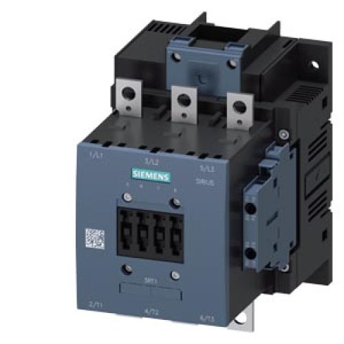 Contattore Potenza, AC-3 185 A, 90 kW / 400 V AC (50...60 Hz) / comando in DC AC/DC 110-127 V contatti ausiliari 2 NO + 2 NC a 3 poli - SIEMENS 3RT10566AF36