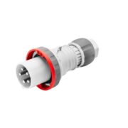 Spina Mobile Diritta IP66/67/68/69 3P+T 63A 380-415V, Rosso, 6H - GEWISS GW61052H