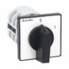 Interruttore 2 Poli Da 25A In Esecuzione Per Montaggio Frontale Con Maniglia Nera, Mostrina 48X48Mm - LOVATO 7GN2591U